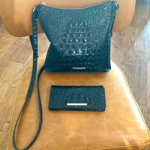 Crossbody bag with matching wallet